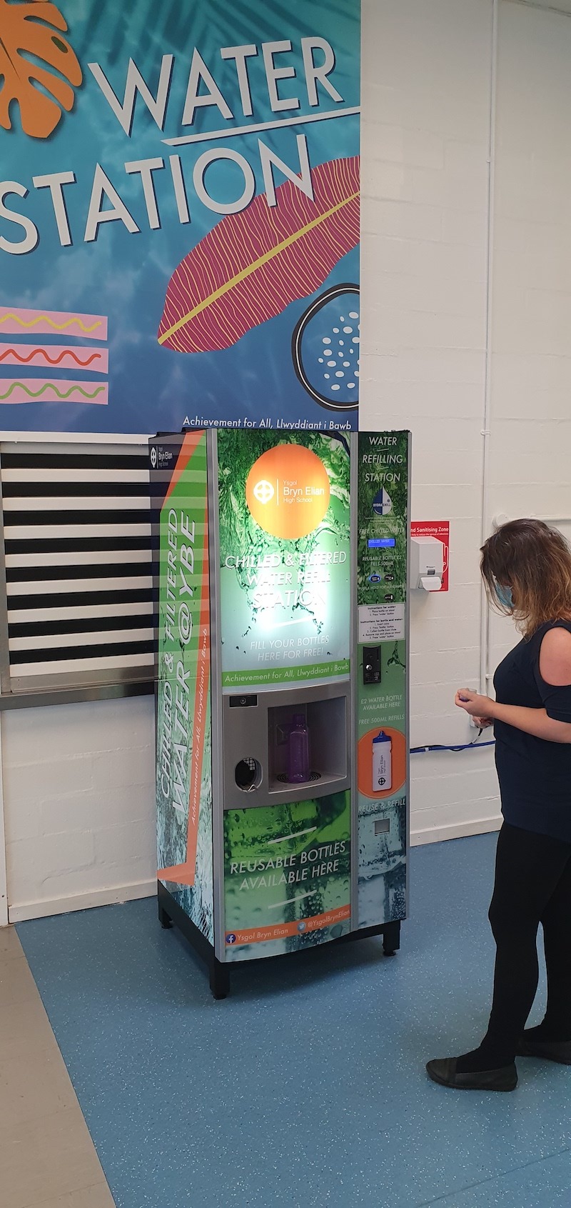 Hydrachill Regen : Regenerated 2-in1 Water and Bottle dispensing machines